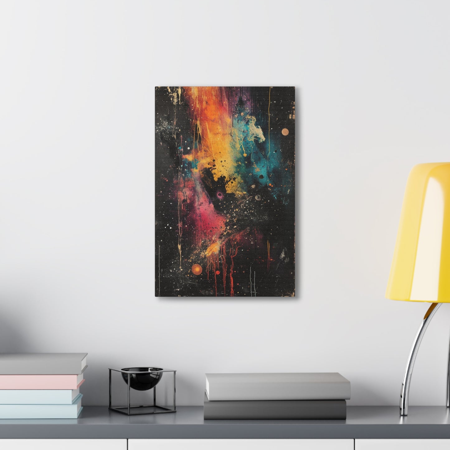 Stellar Impressionism - Abstract Harmony Canvas