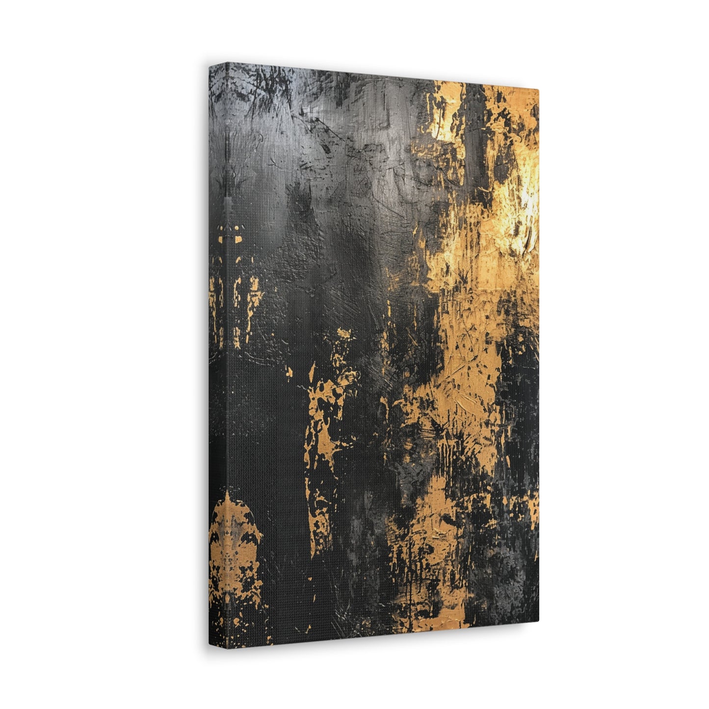 Eclipsed Radiance - Abstract Harmony Canvas