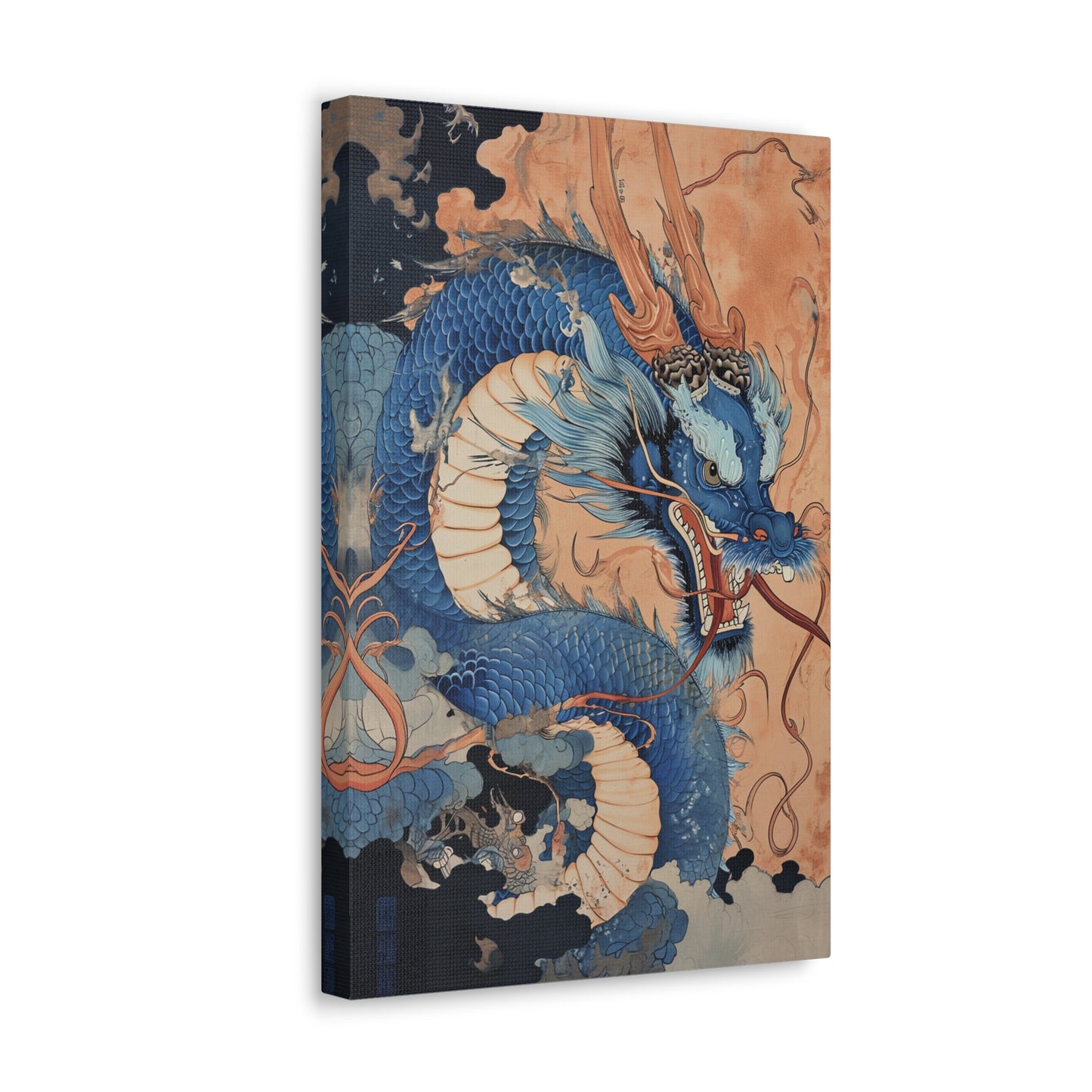 Ephemeral Inferno - Ukiyo-e Canvas