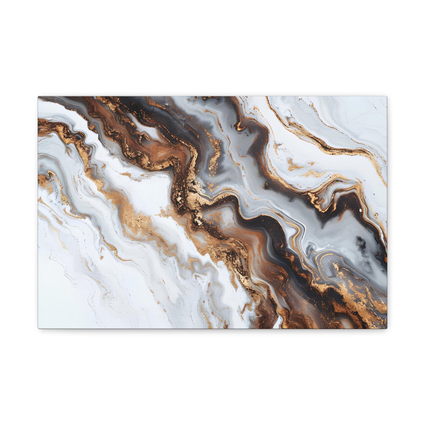 Marbleized Whispers - Marbleized Canvas