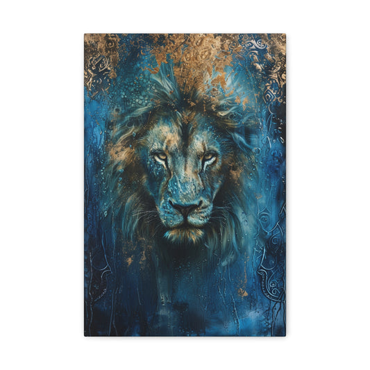 Celestial Monarch - Zodiac Whispers Canvas