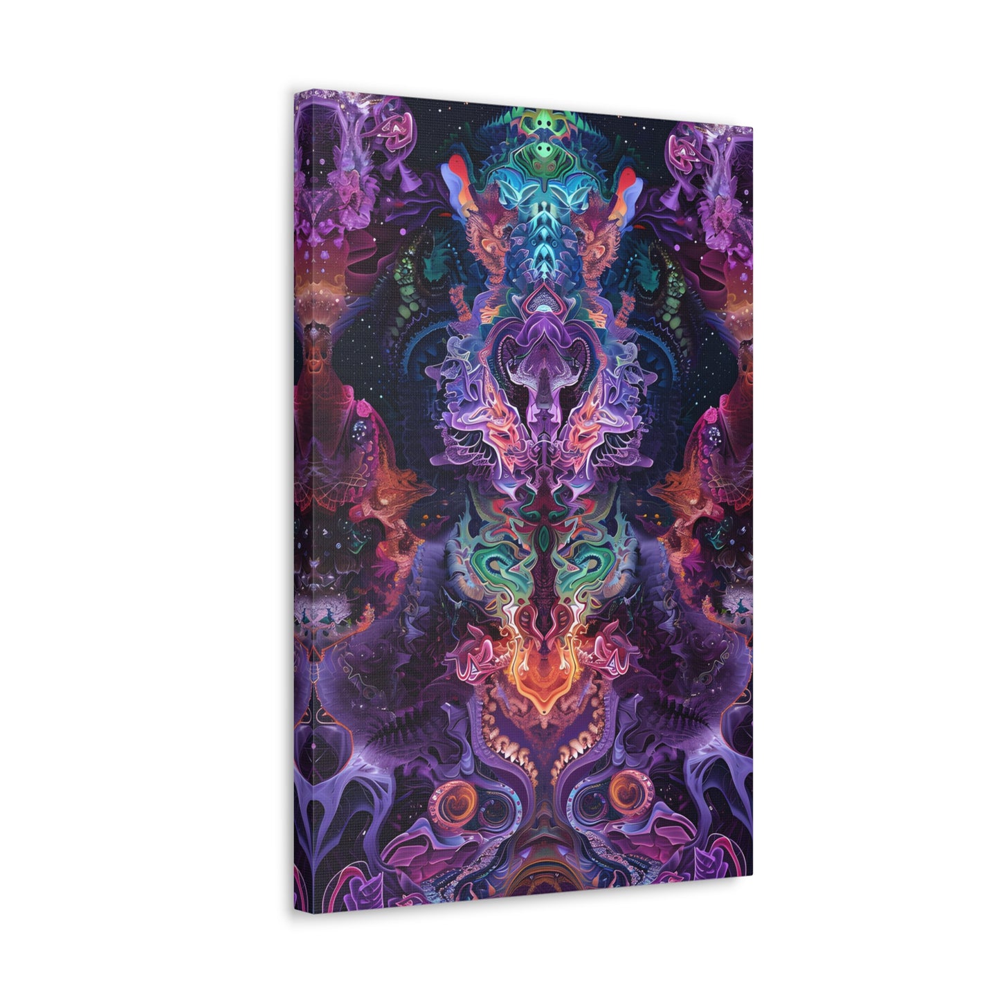 Psychedelic Vortex: A Mind-Bending Journey through the Astral Plains - Psychedelica Canvas