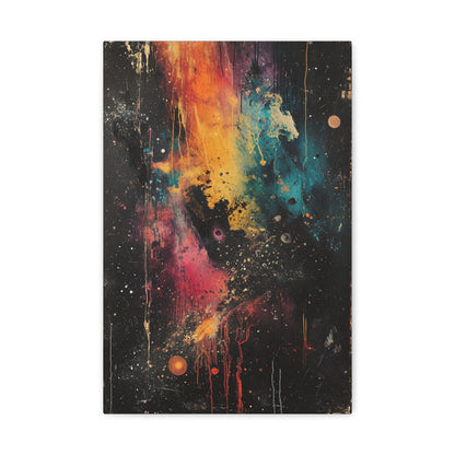 Stellar Impressionism - Abstract Harmony Canvas