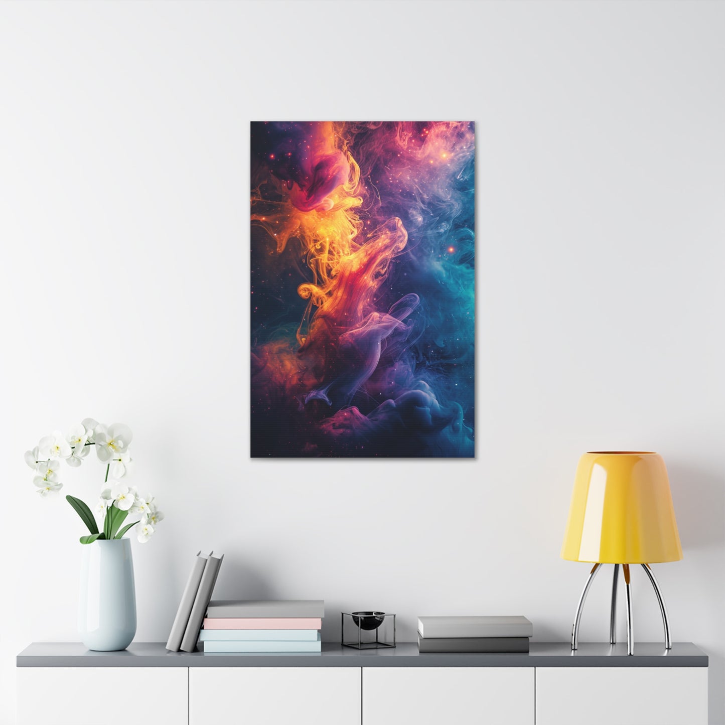 Cosmic Elixir - Abstract Harmony Canvas