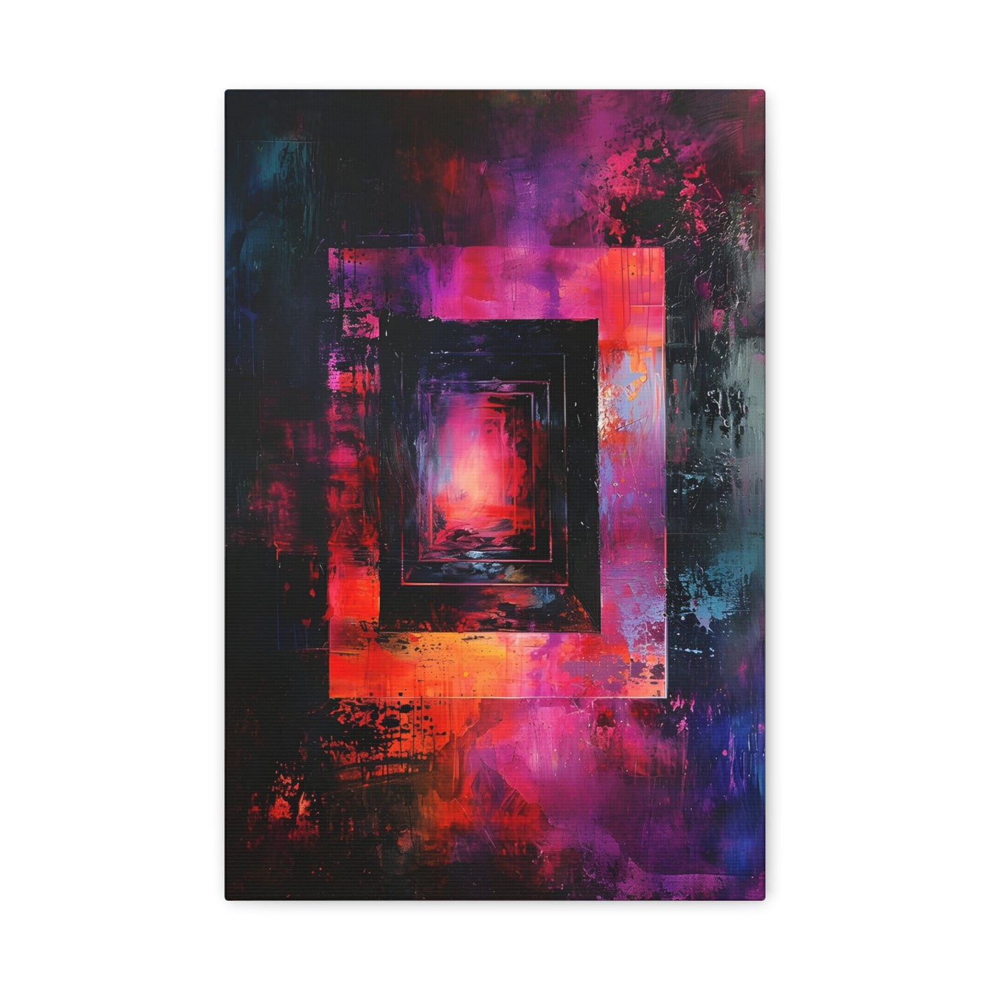 Interdimensional Passages - Consciousness Echoes Canvas