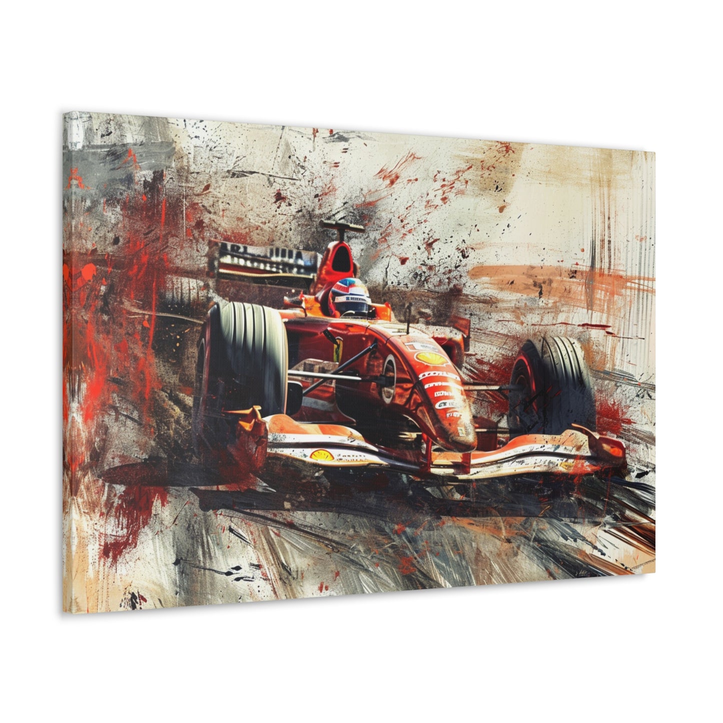 Racing Rhythms - Velocity Visions Canvas