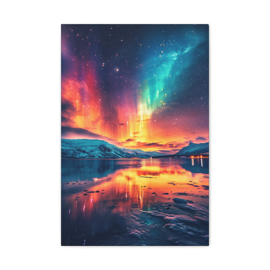 Aurora Whispers: The Beauty of Northern Lights - Gaia Canvas