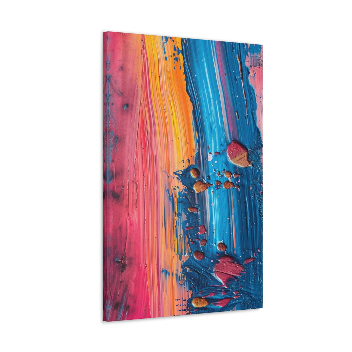 Infinite Horizons: Brushstrokes of the Soul - Abstract Harmony Canvas