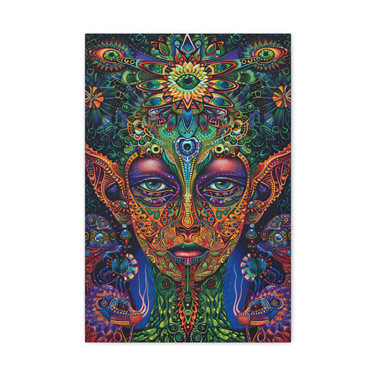 Mystic Voyage: Psychedelic Dreamscape - Psychedelica Canvas