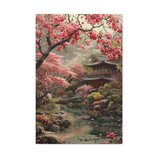 Sakura Serenity - The Garden Canvas