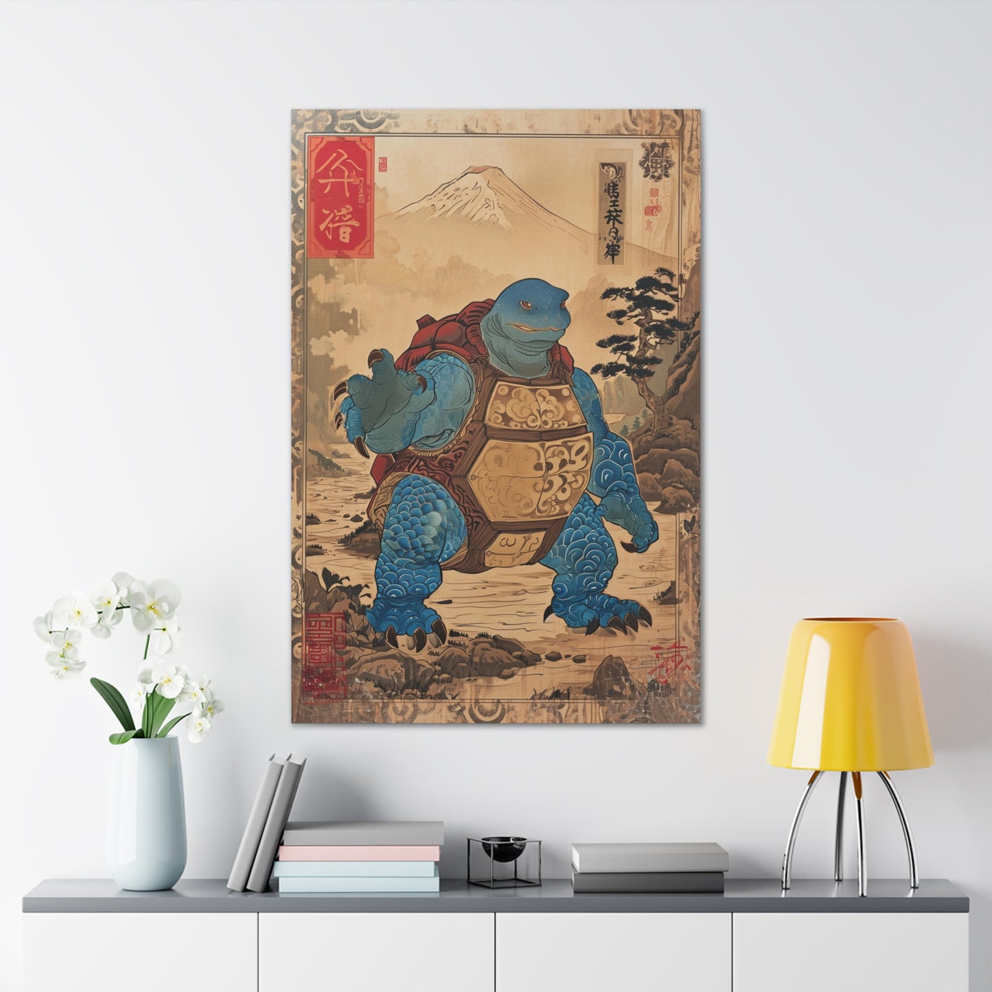 Wisdom's Voyage - Ukiyo-e Canvas