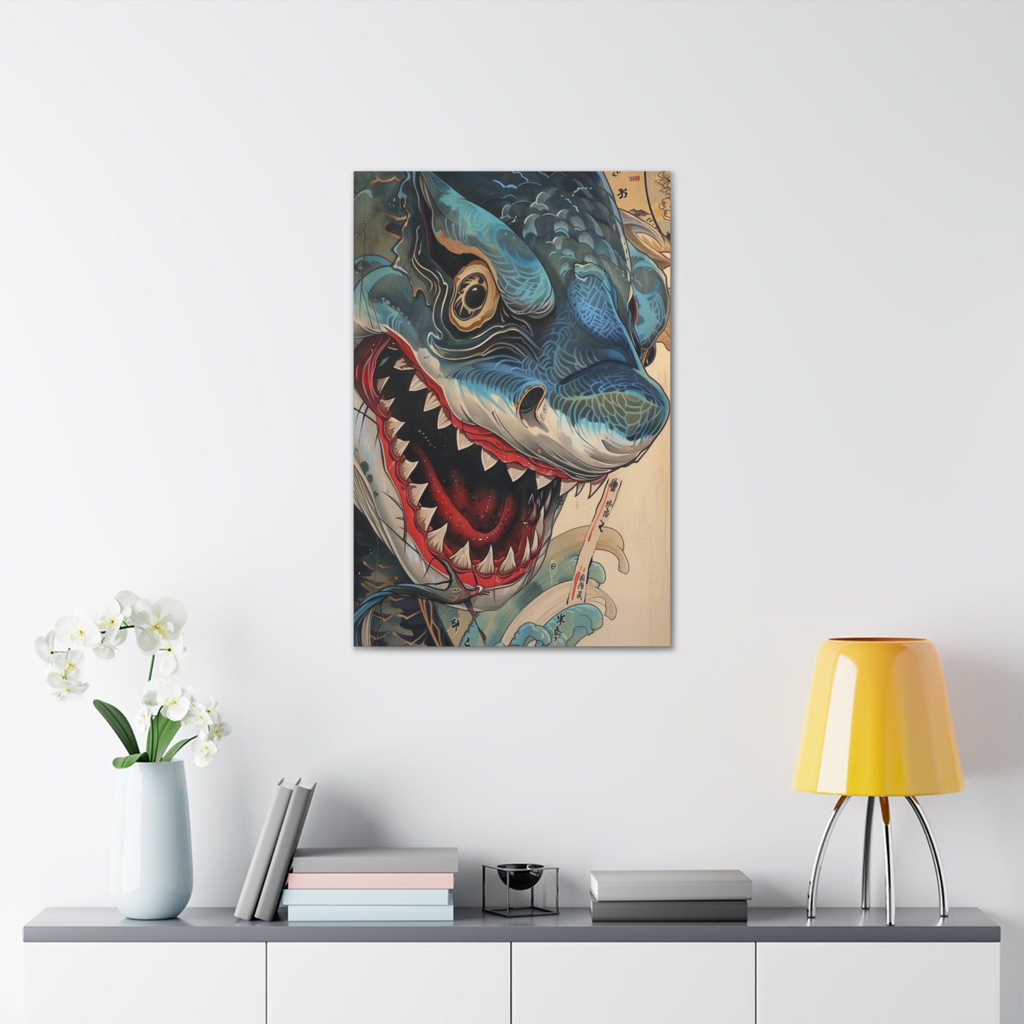 Hannya's Depths - Ukiyo-e Canvas