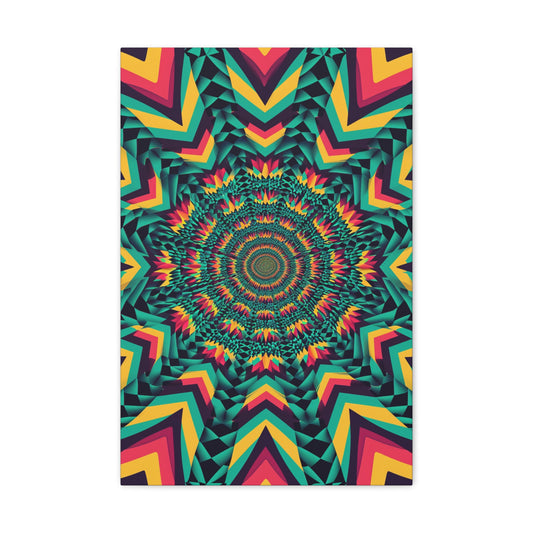 Nomadic Geometry - Psychedelica Canvas