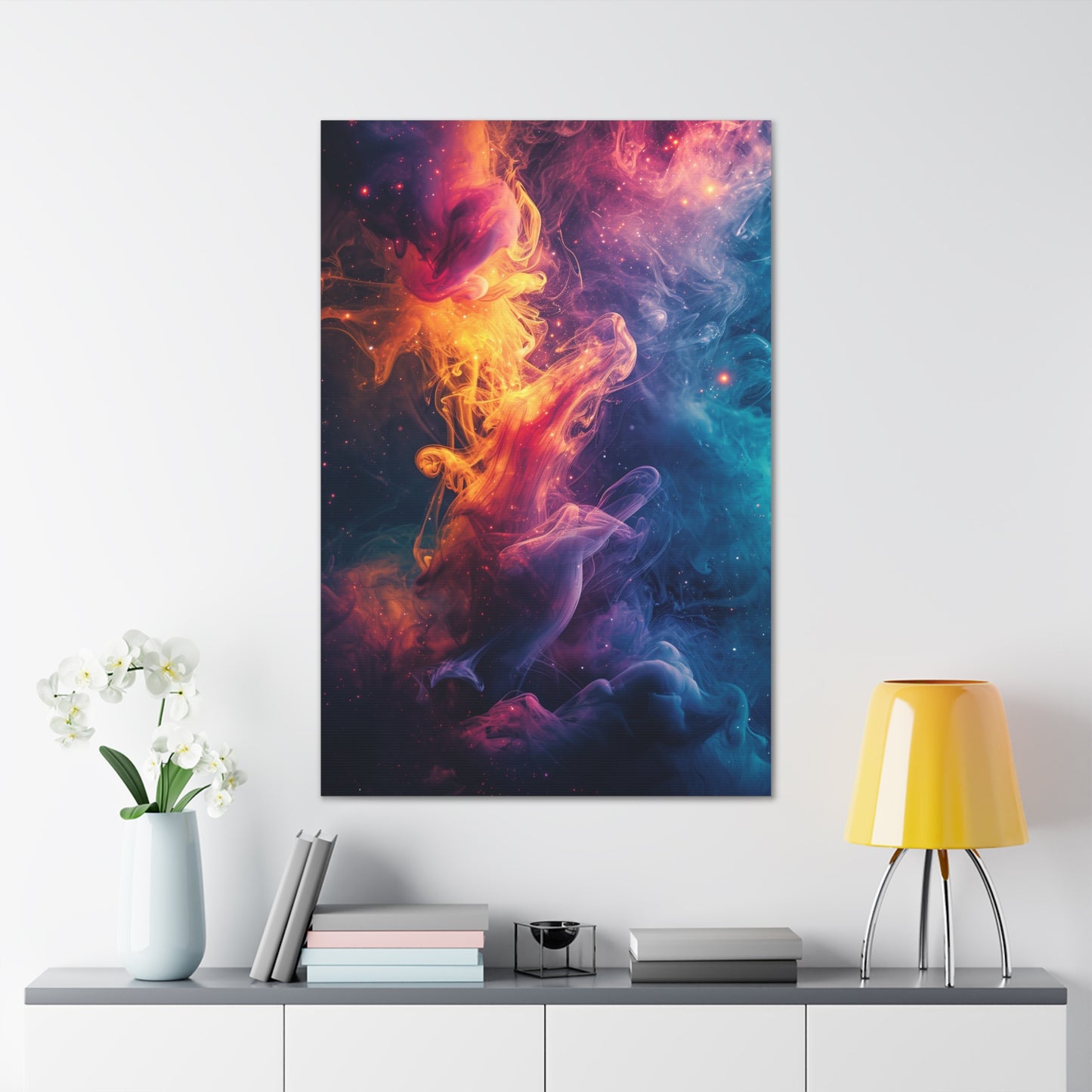 Cosmic Elixir - Abstract Harmony Canvas