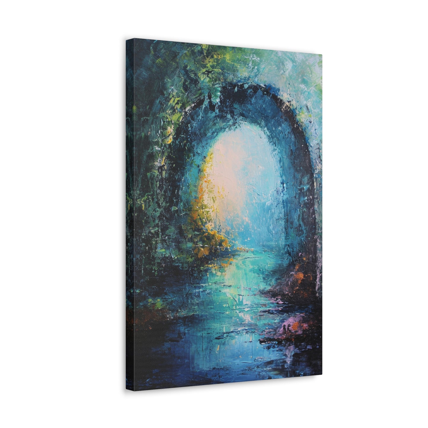 Floral Dreamscape - Abstract Harmony Canvas