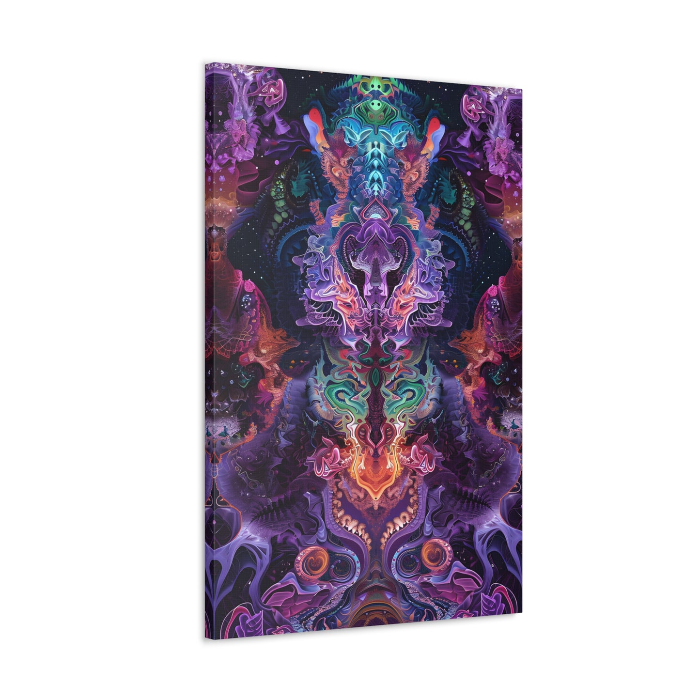 Psychedelic Vortex: A Mind-Bending Journey through the Astral Plains - Psychedelica Canvas