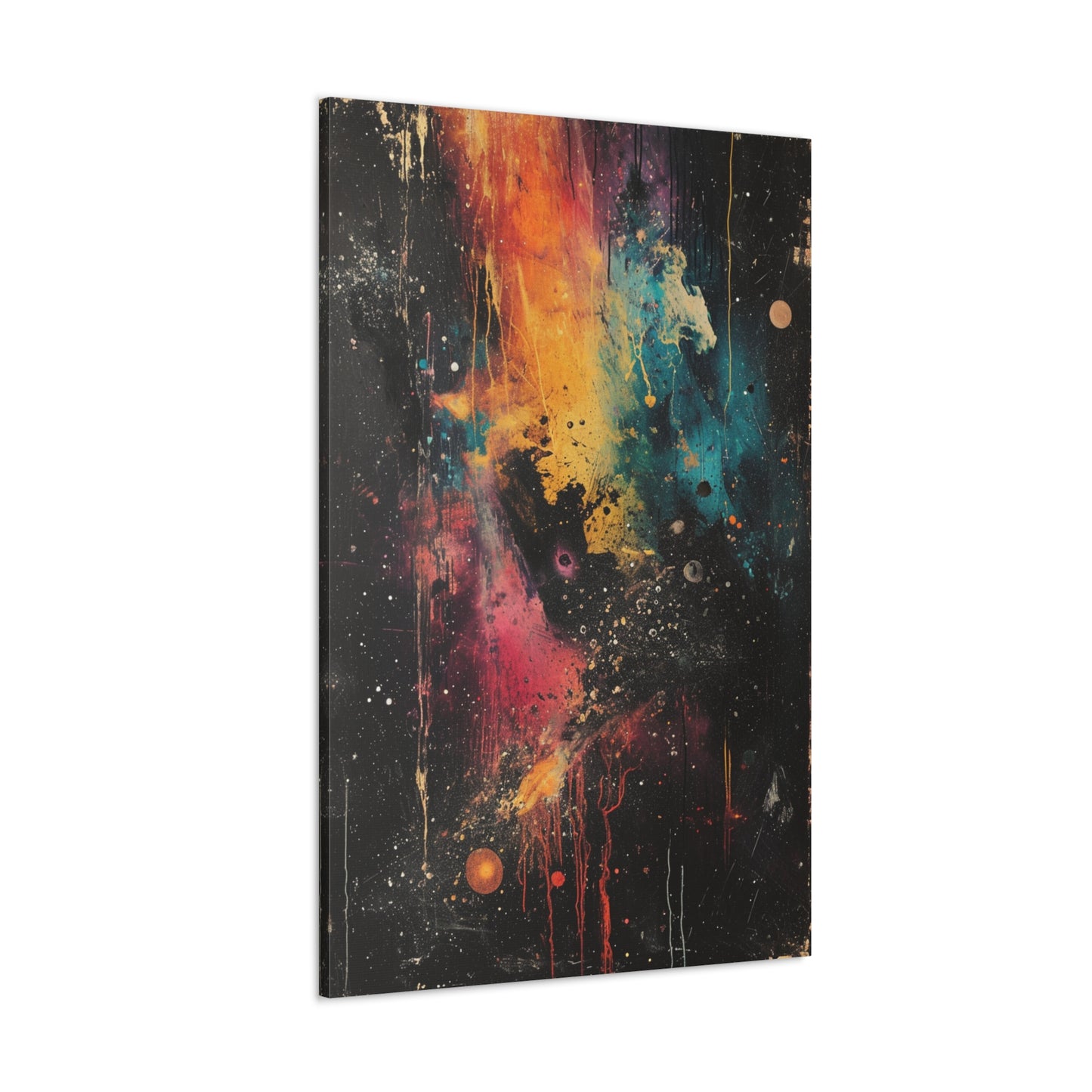 Stellar Impressionism - Abstract Harmony Canvas