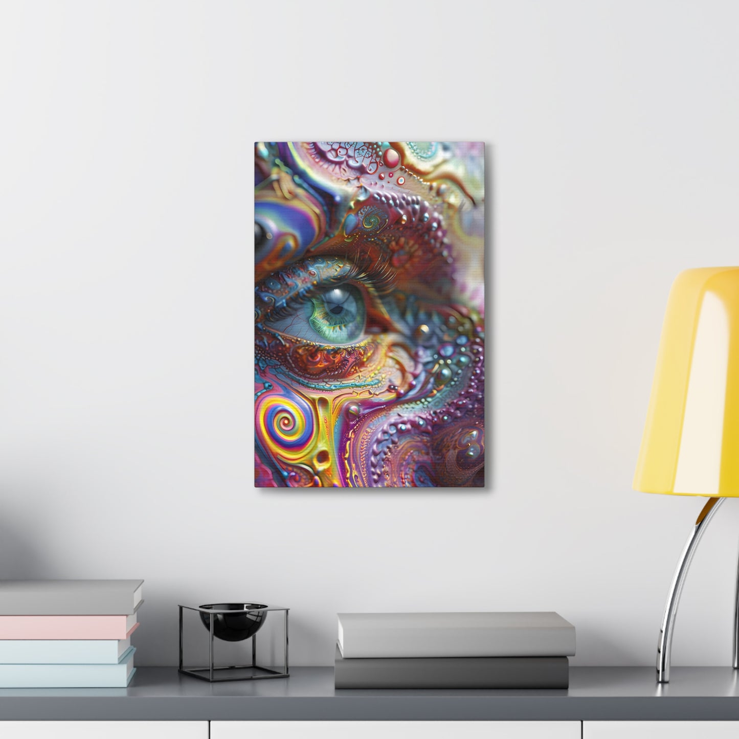 Psychedelic Odyssey: A Journey Through Inner Realms - Psychedelica Canvas