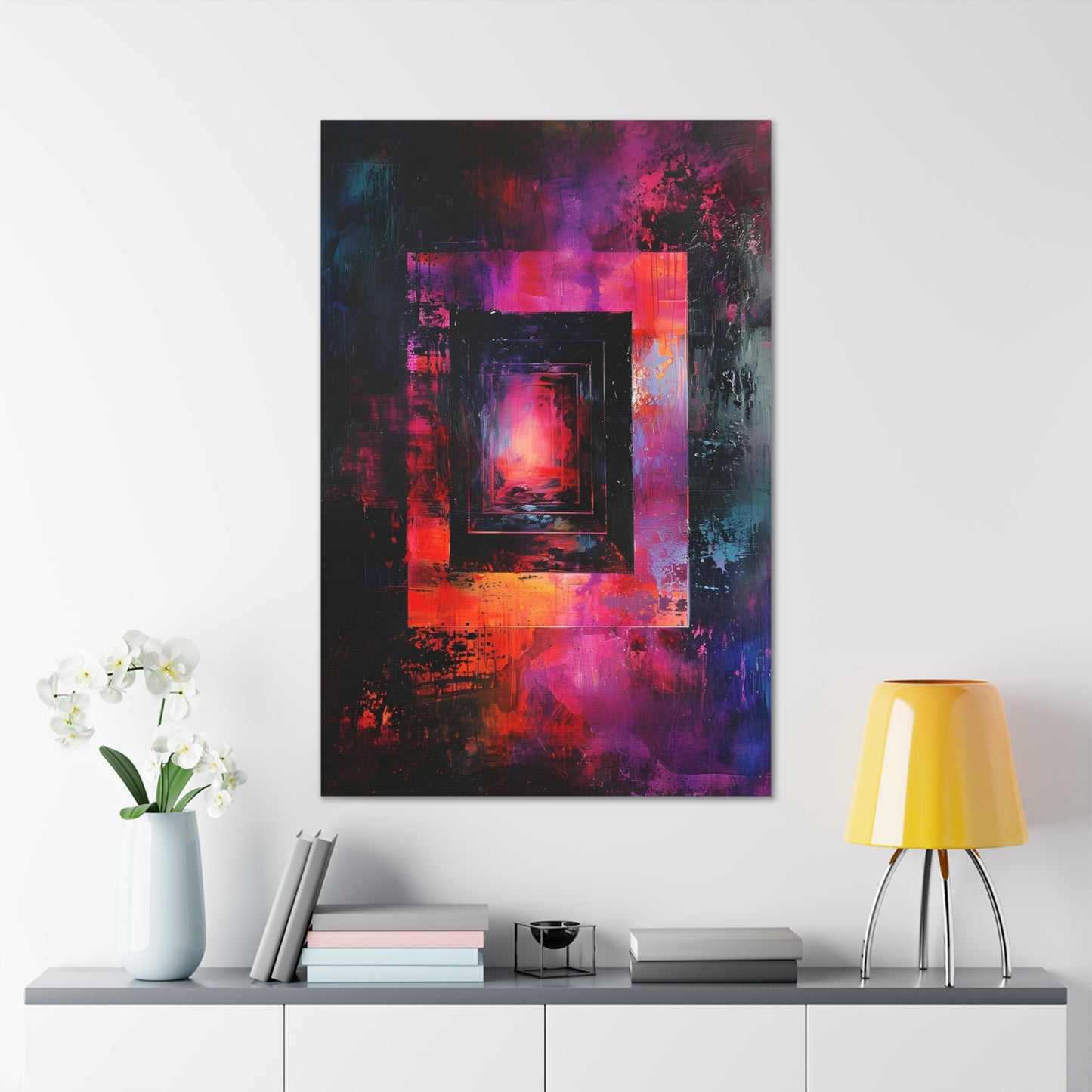 Interdimensional Passages - Consciousness Echoes Canvas