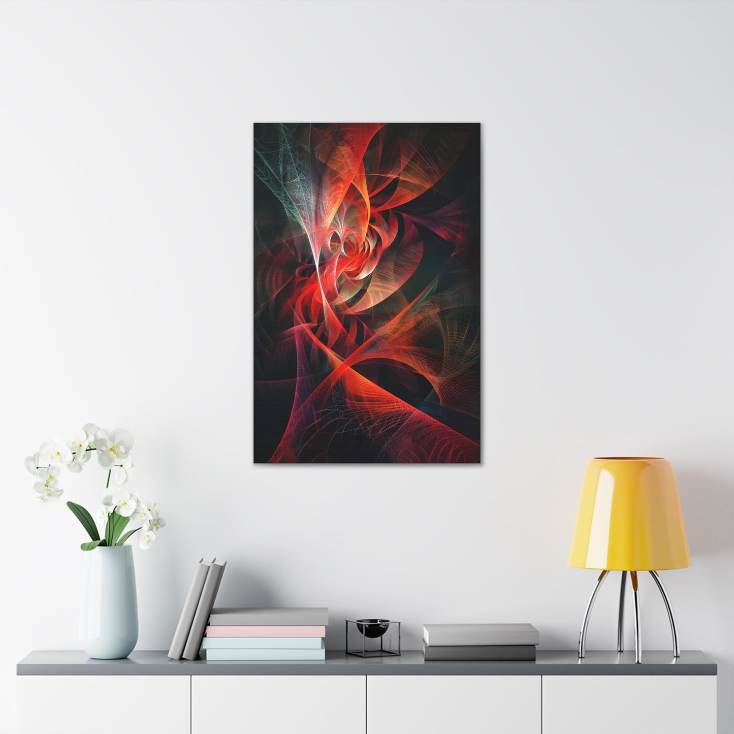 Mystic Dreamscape: Abstract Symbolism - Canvas