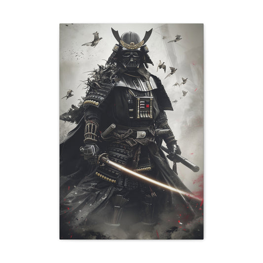 The Dark Side's Samurai - Pop Culture Magic Canvas