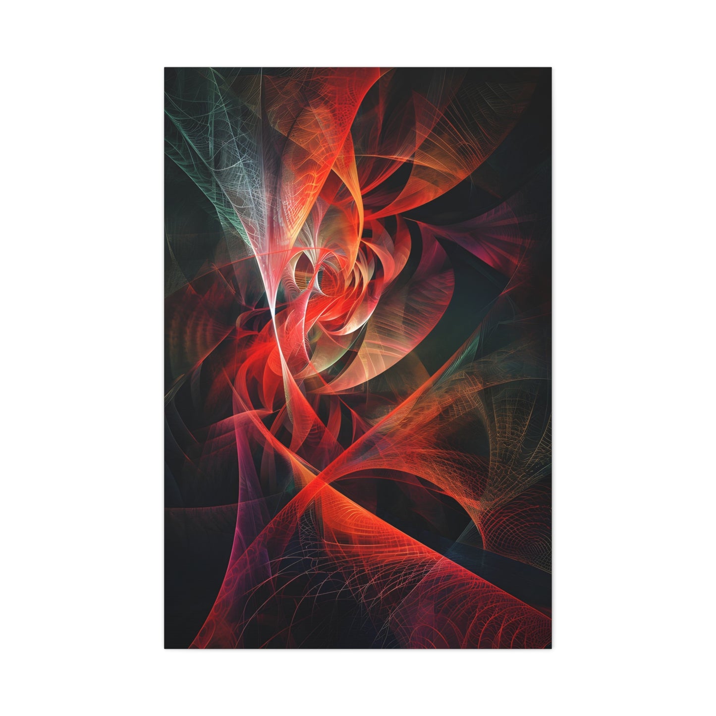 Mystic Dreamscape: Abstract Symbolism - Canvas