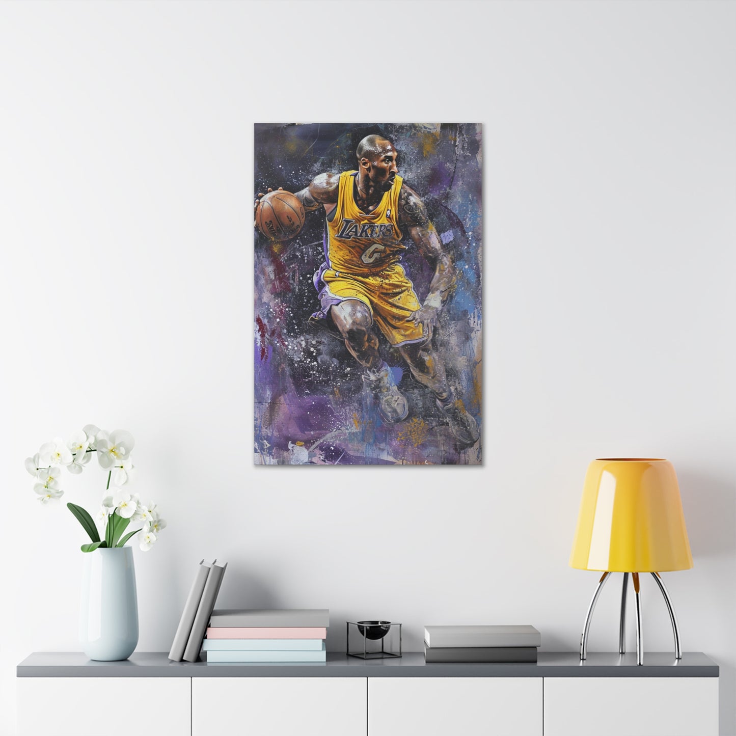 Kobe's Legacy: Artistic Impression in Basketball Mastery - Athletic Expressions Canvas