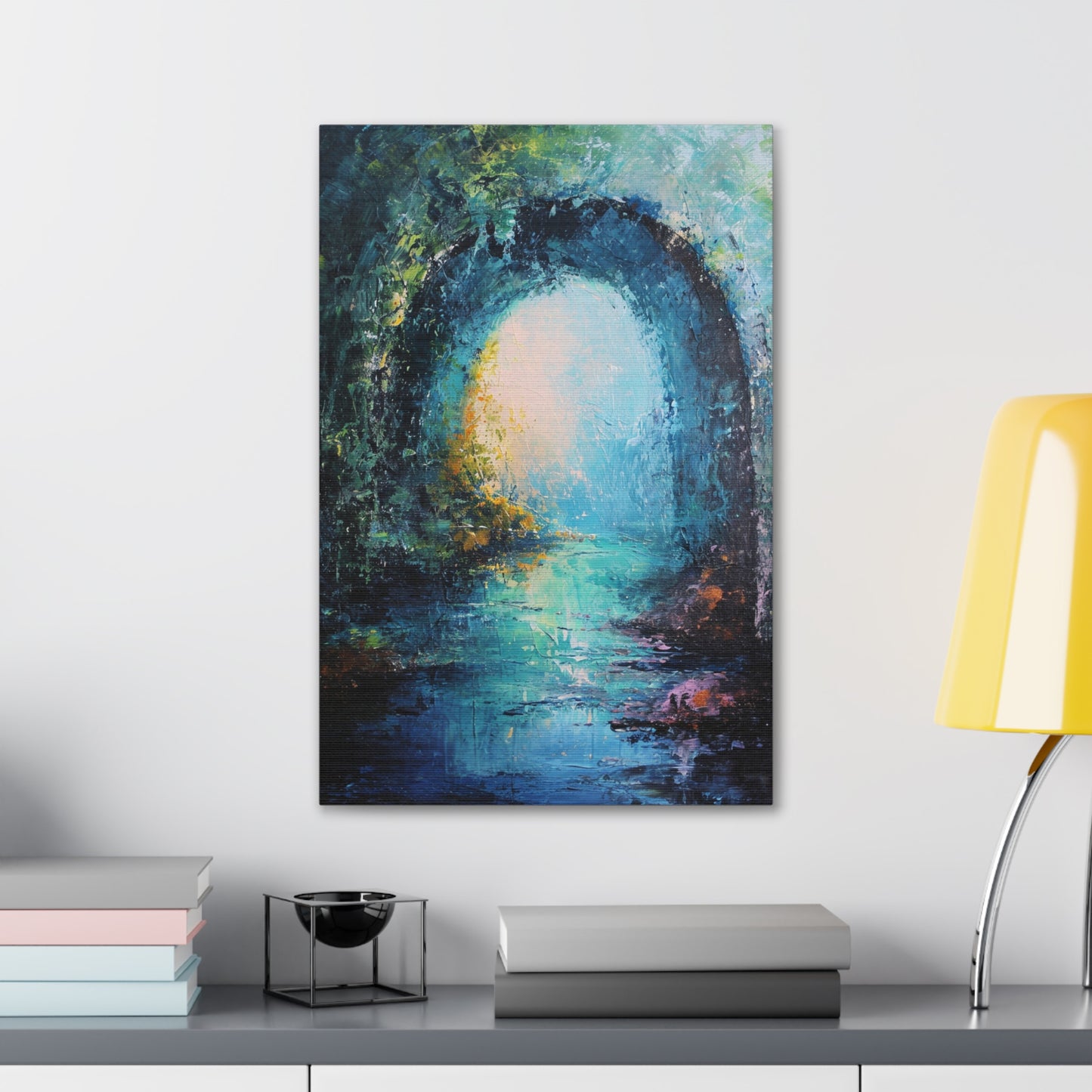 Floral Dreamscape - Abstract Harmony Canvas