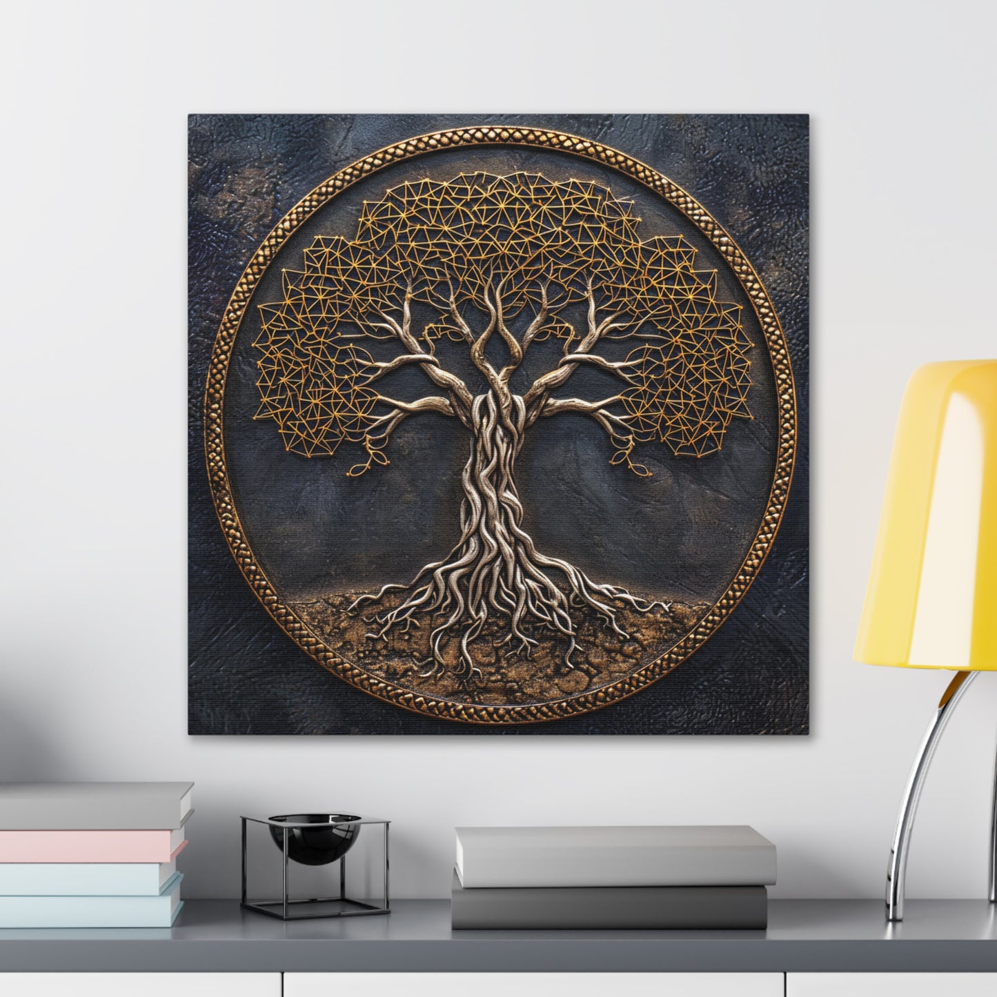 Sylvan Wisdom - Sacred Geometry Canvas