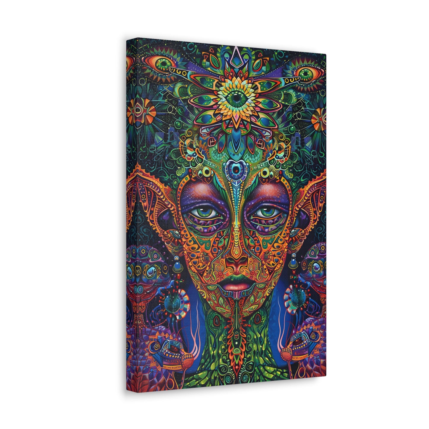 Mystic Voyage: Psychedelic Dreamscape - Psychedelica Canvas