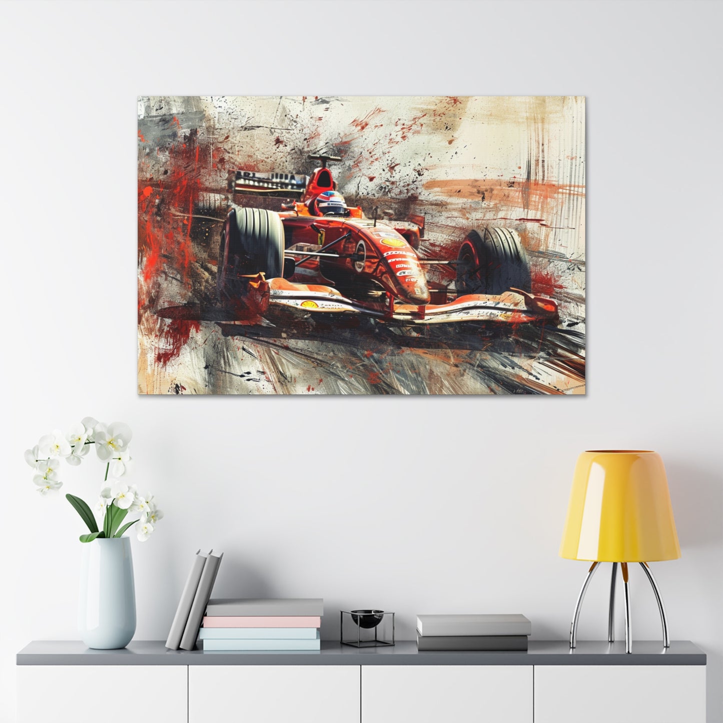 Racing Rhythms - Velocity Visions Canvas