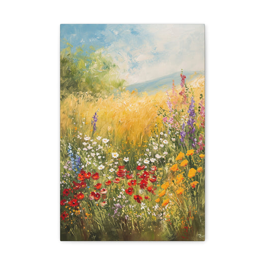 Meadow of Radiant Whispers: An Enchanted Palette - The Garden Canvas