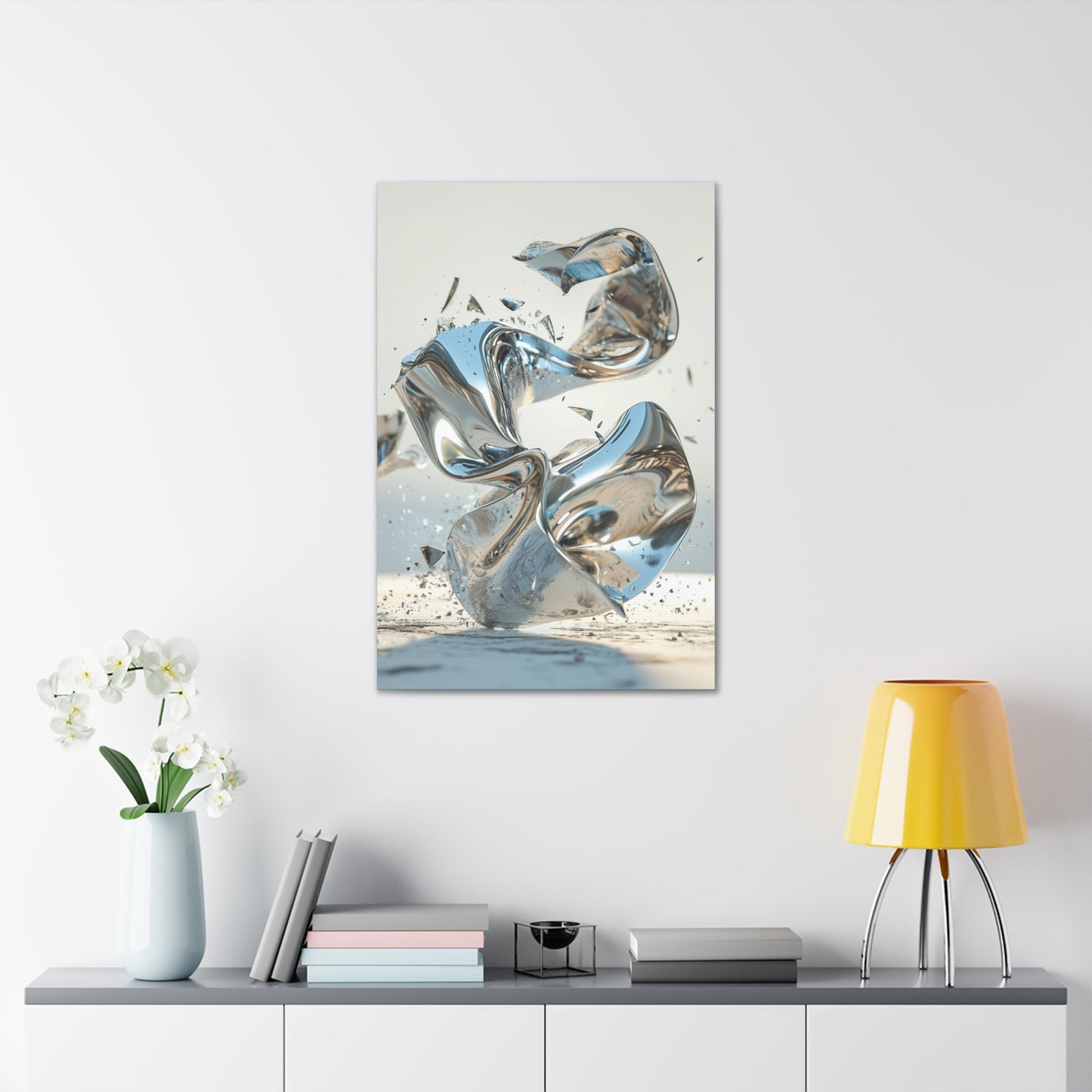 Mercurial Metamorphosis - Abstract Harmony Canvas