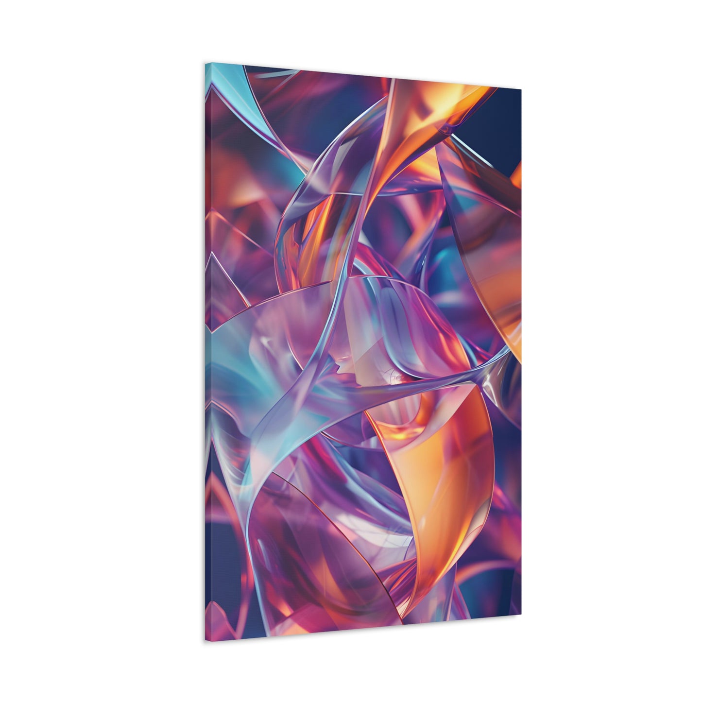 Loving Geometry: Harmonious Abstractions - Canvas