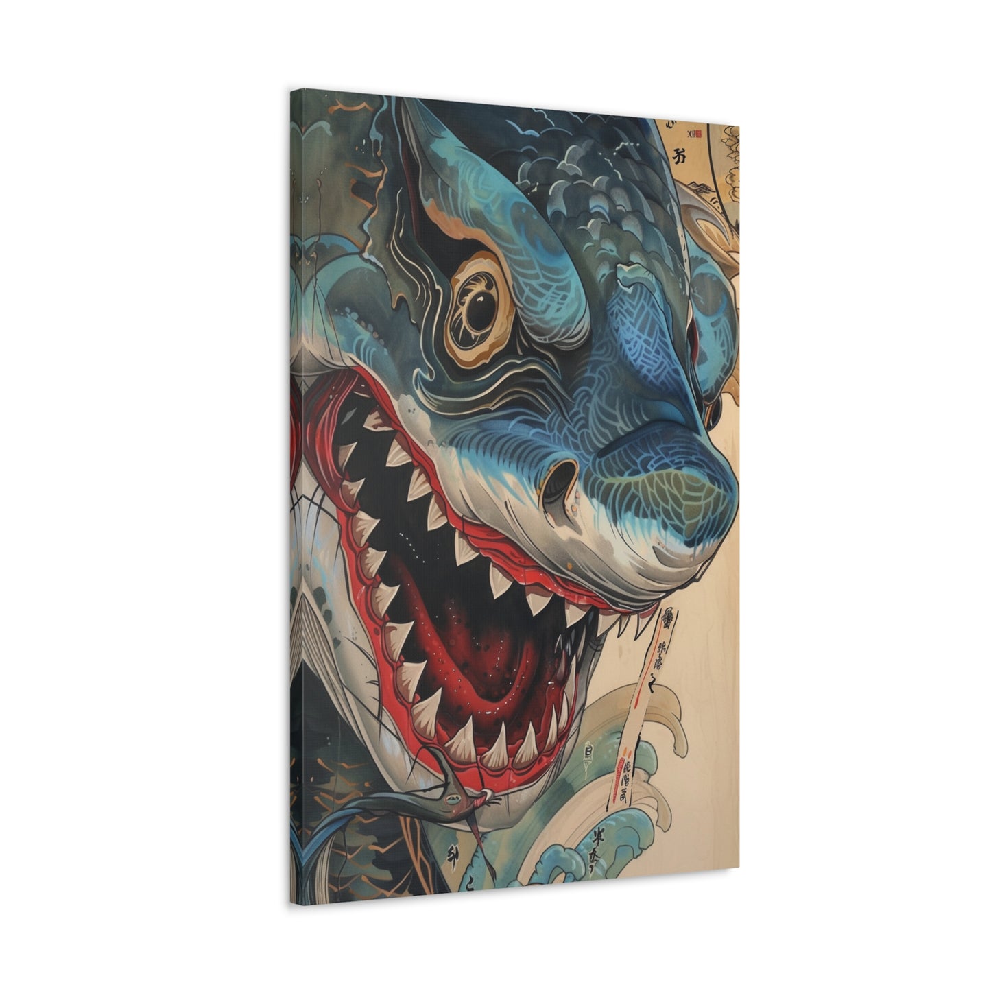 Hannya's Depths - Ukiyo-e Canvas