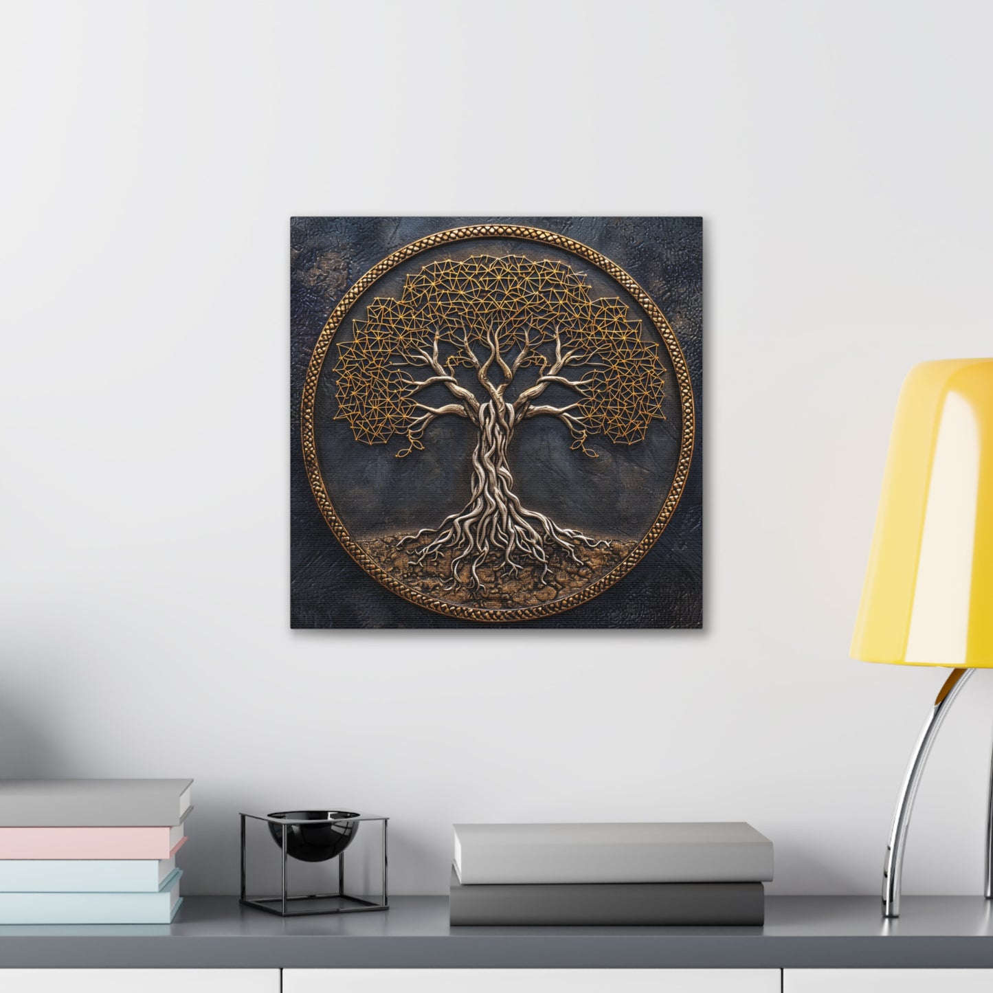 Sylvan Wisdom - Sacred Geometry Canvas