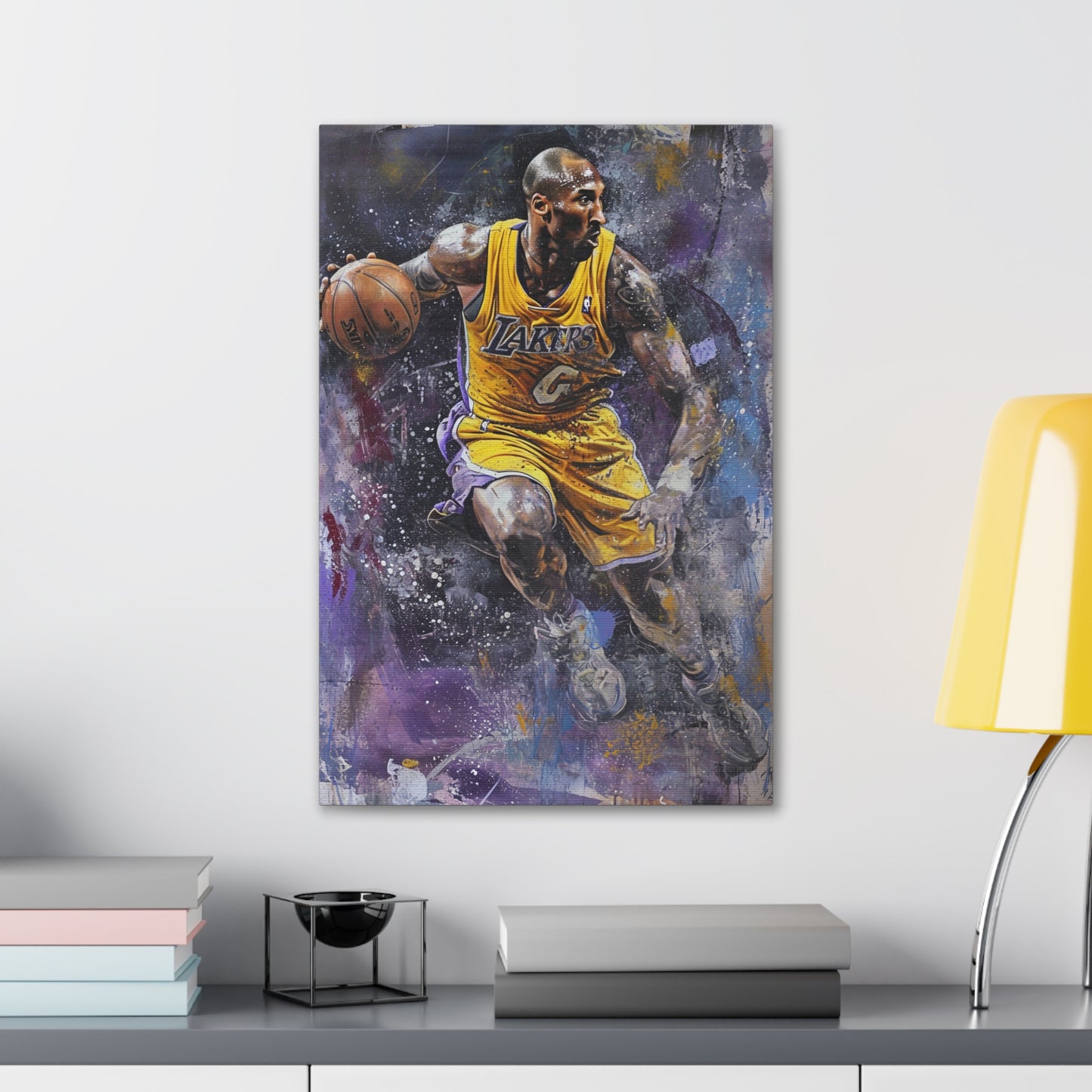 Kobe's Legacy: Artistic Impression in Basketball Mastery - Athletic Expressions Canvas