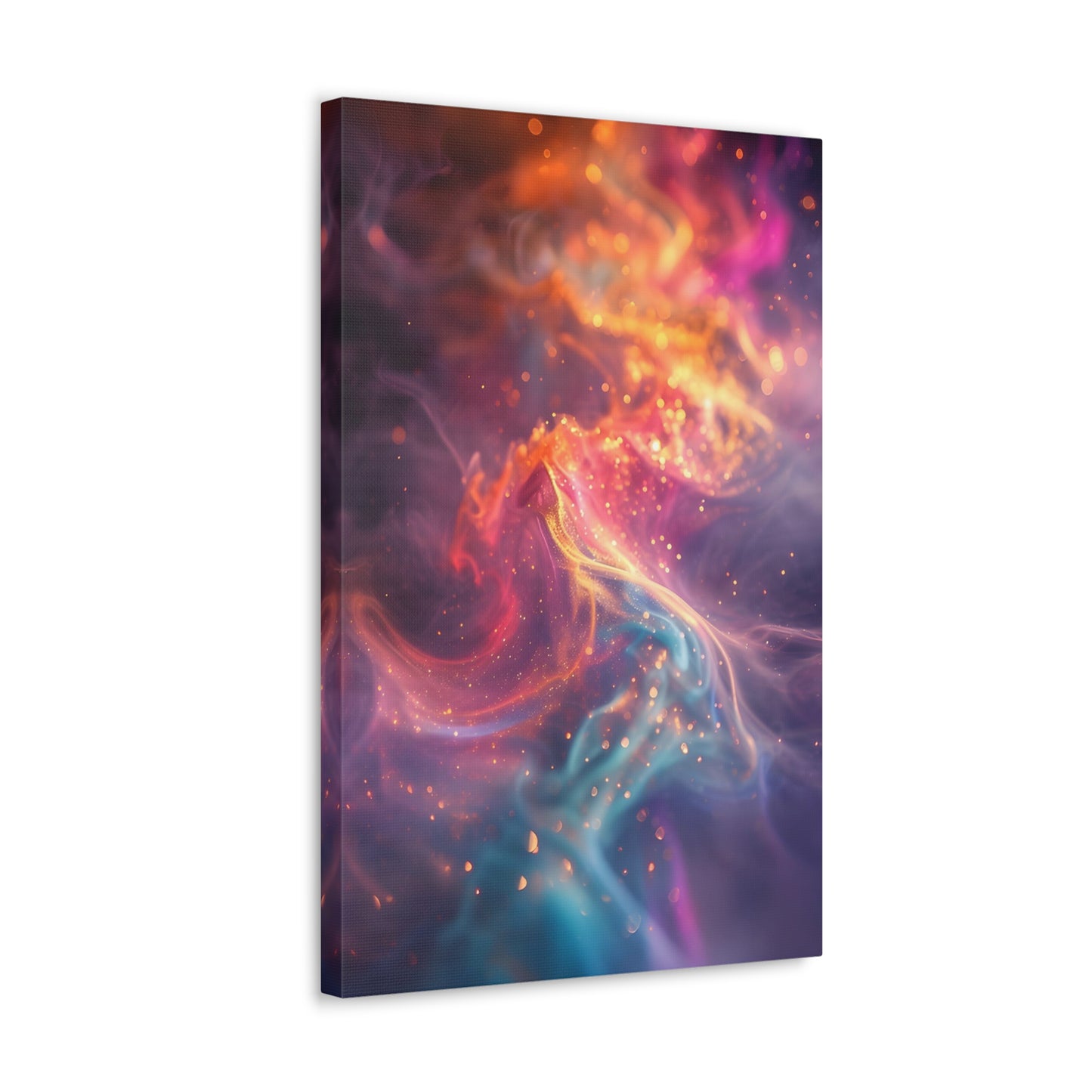 Cosmic Nebula - Consciousness Echoes Canvas