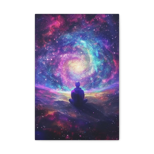 Infinite Resonance - Consciousness Echoes Canvas