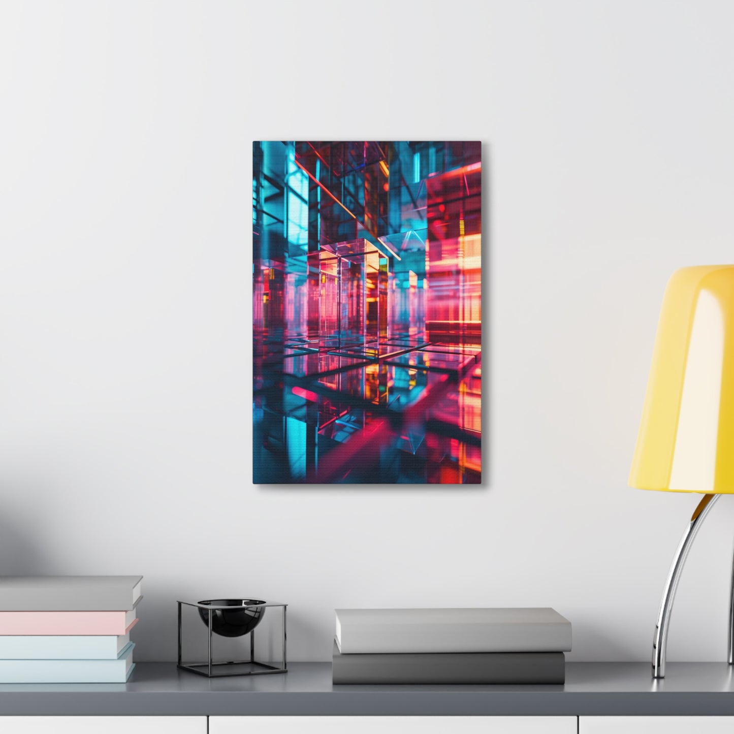 Aurora Nexus: Interdimensional Mirage - Abstract Harmony Canvas