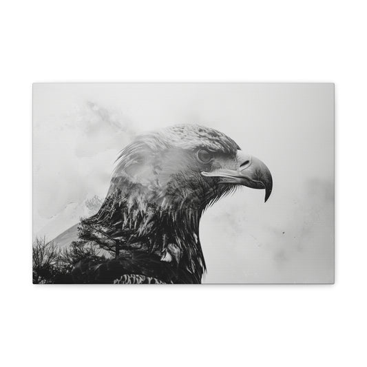 Eagle's Ascent: Ethereal Soar - Creatures of the Earth Canvas