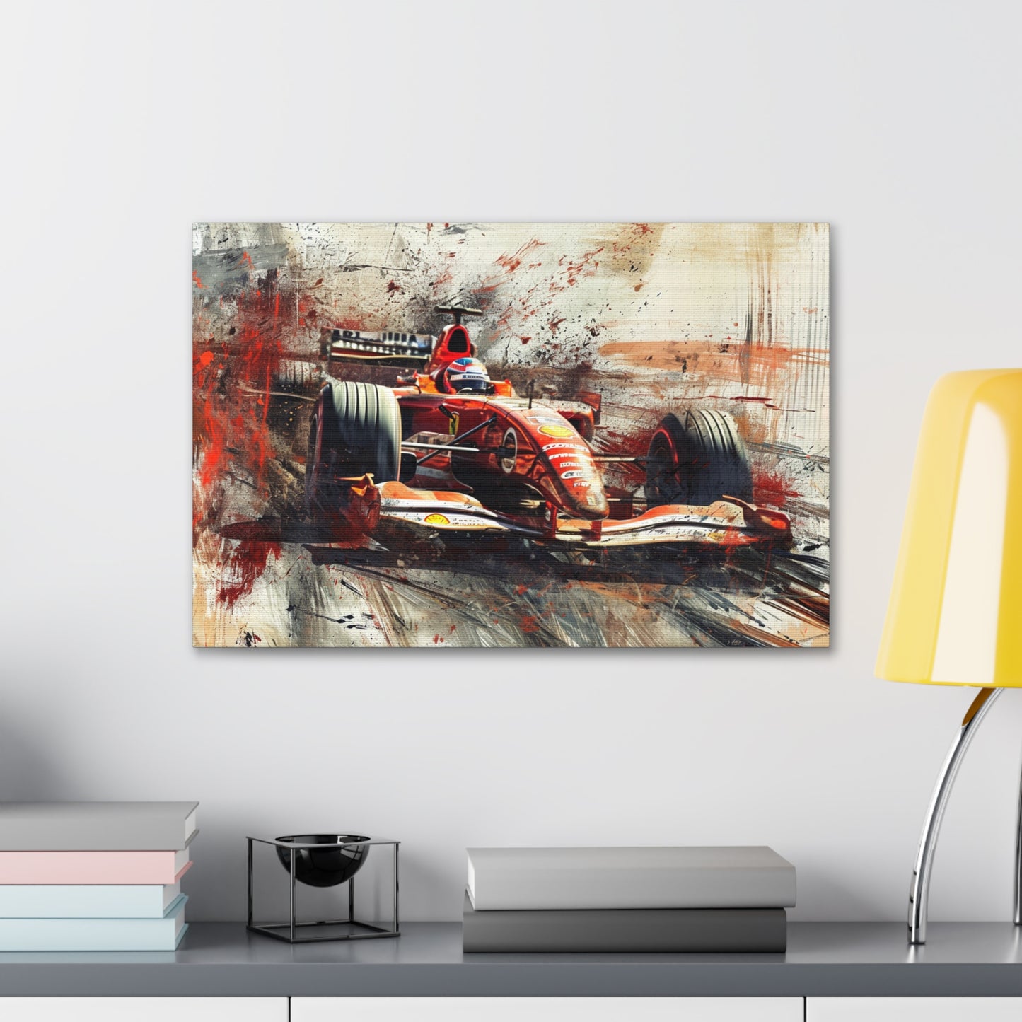 Racing Rhythms - Velocity Visions Canvas