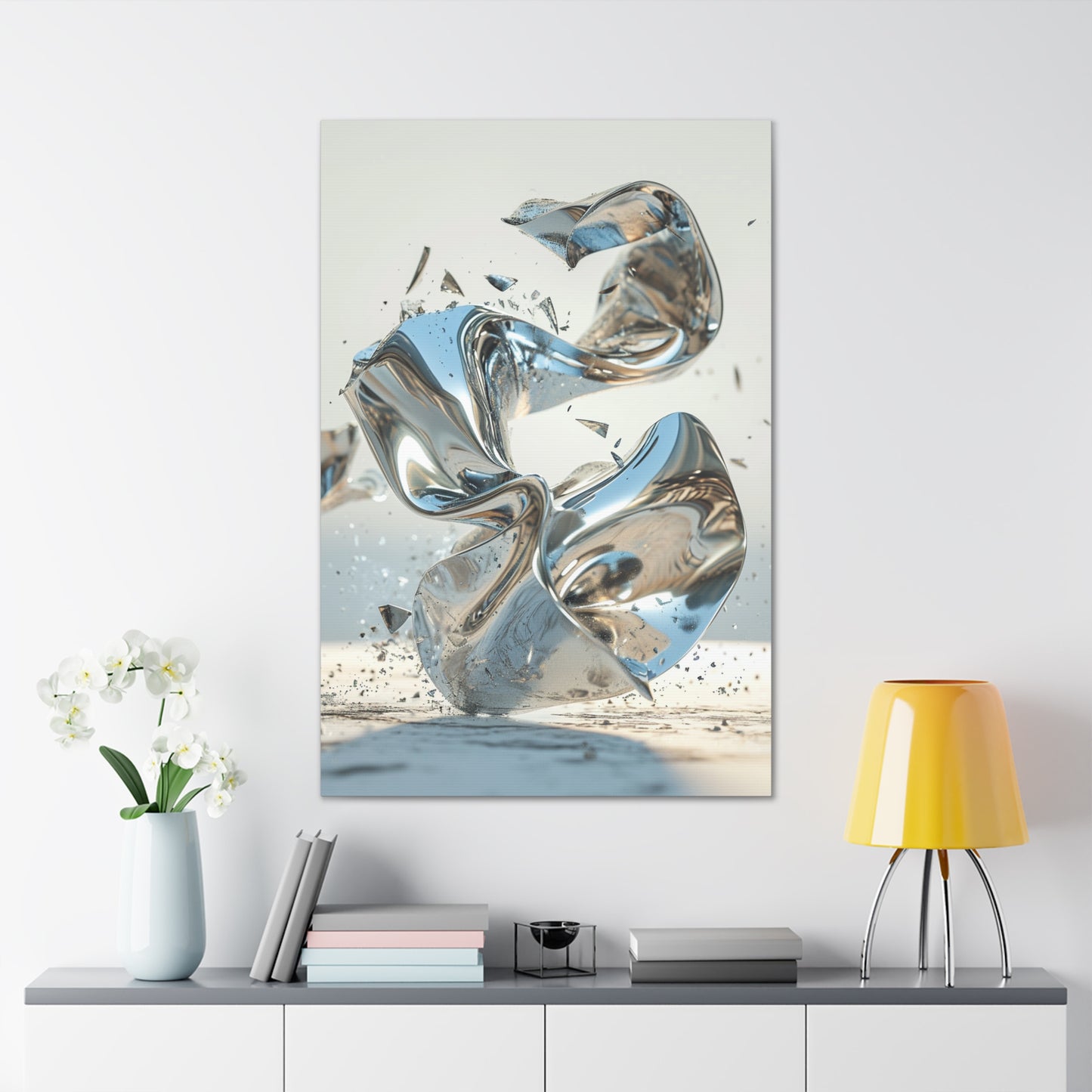 Mercurial Metamorphosis - Abstract Harmony Canvas