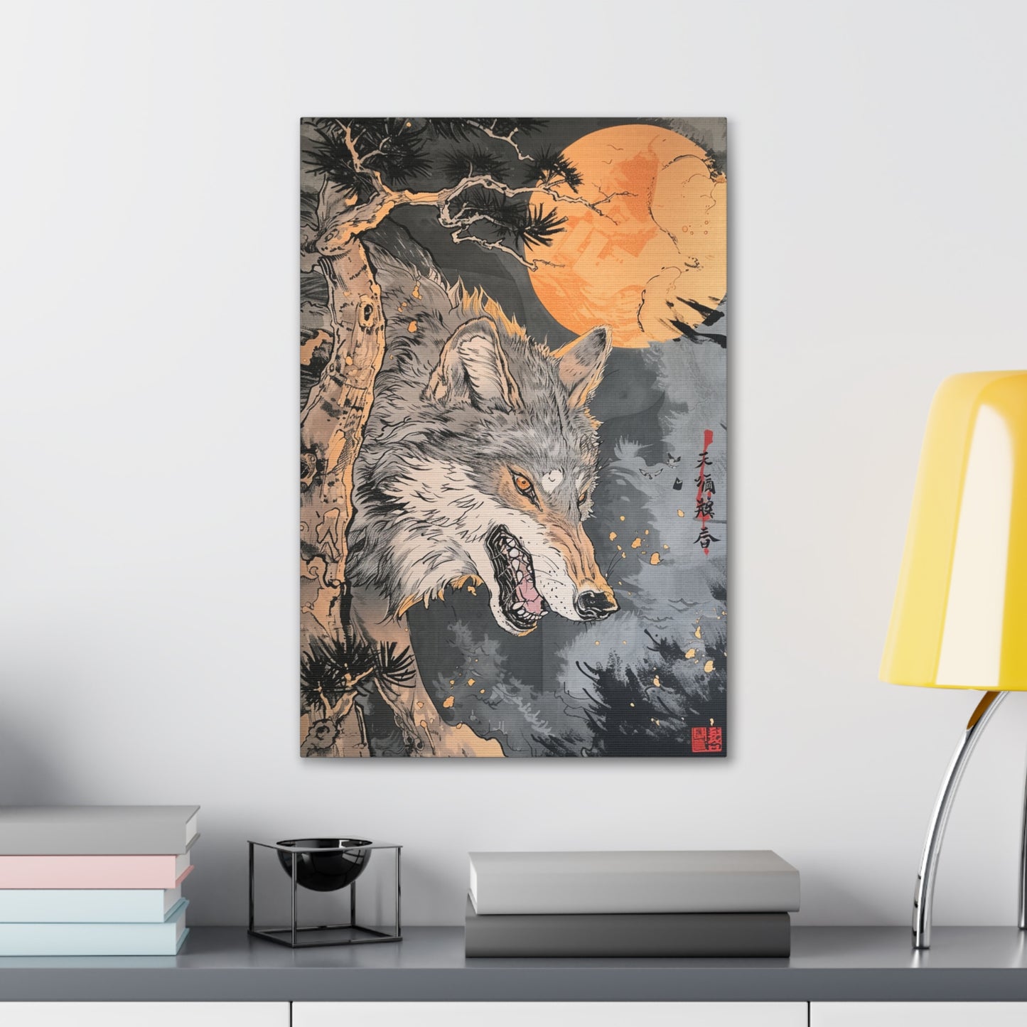 Mystic Guardian - Ukiyo-e Canvas