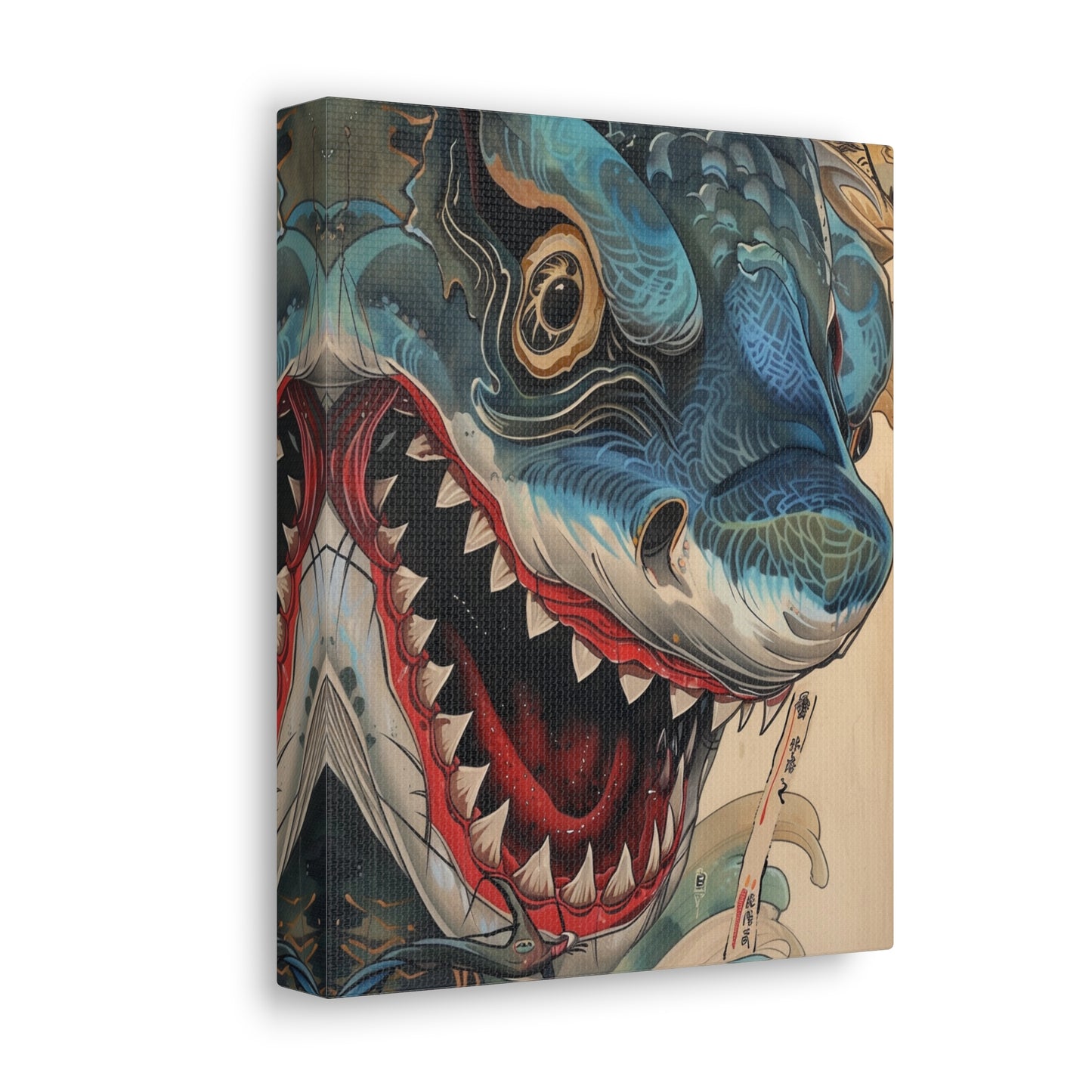 Hannya's Depths - Ukiyo-e Canvas