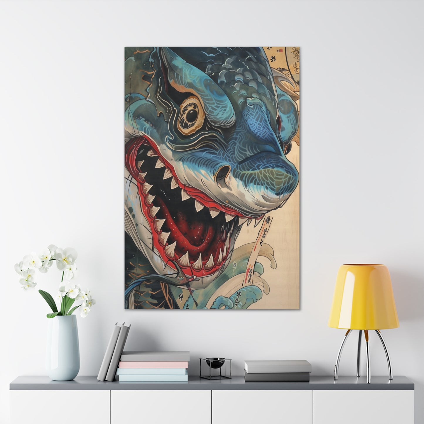 Hannya's Depths - Ukiyo-e Canvas