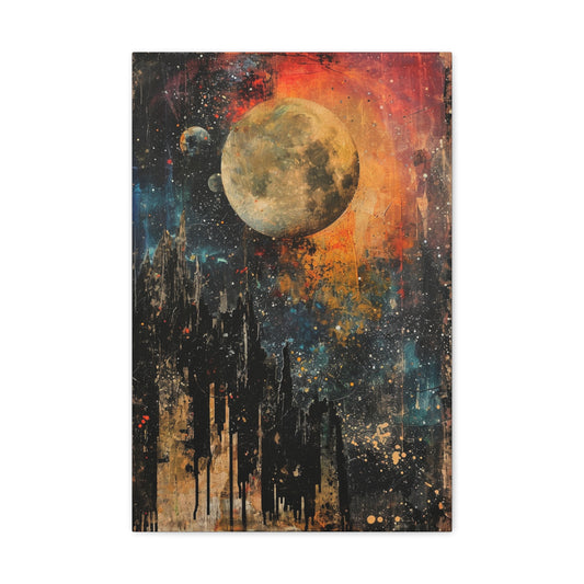 Planetary Dance - Celestial Dreams Canvas