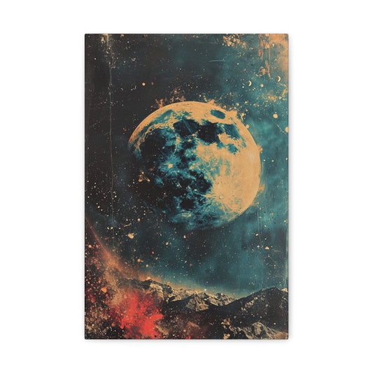 Lunar Mirage - Celestial Dreams Canvas