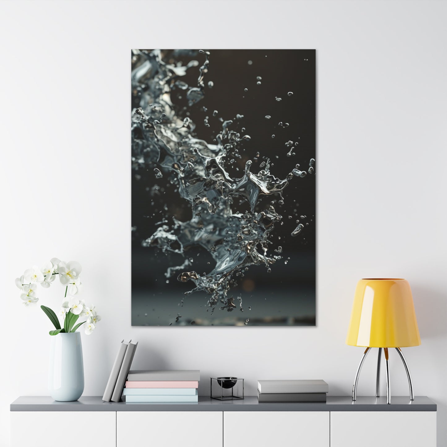 Chromatic Resonance - Abstract Harmony Canvas