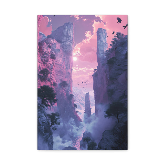 Luminous Whispers - Celestial Dreams Canvas